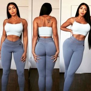 Cute Booty Lounge - Booty Scrunch - Dark Grey